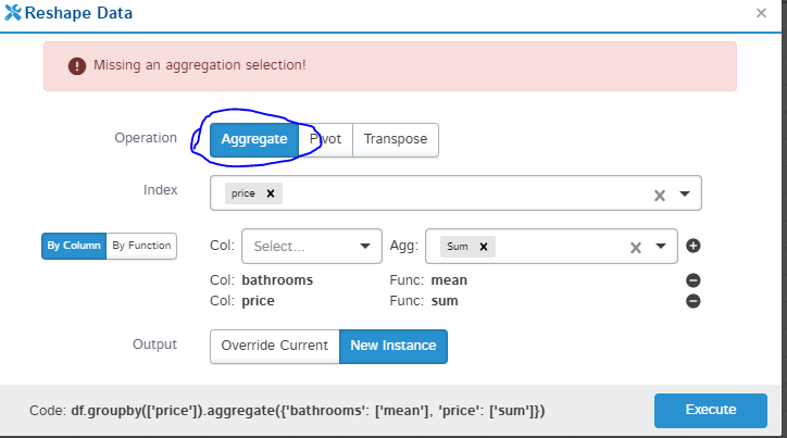 Reshape Data window · Issue #131 · man-group/dtale · GitHub