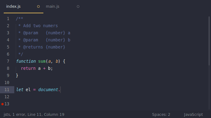 Buffering while typing querySelector or addEventListener · Issue #232 ...
