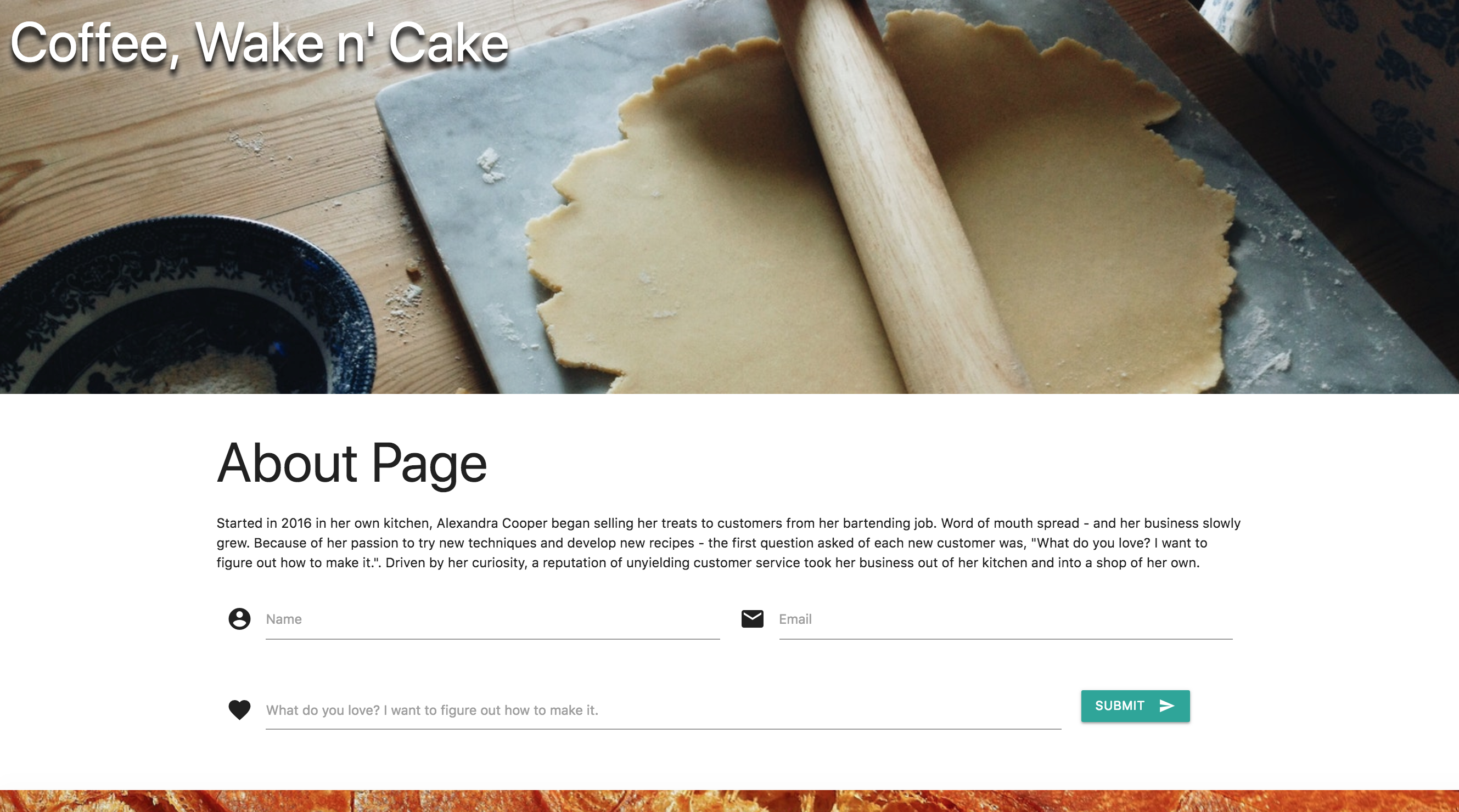 GitHub - babiesinspace/bakery: Fullstack bakery website