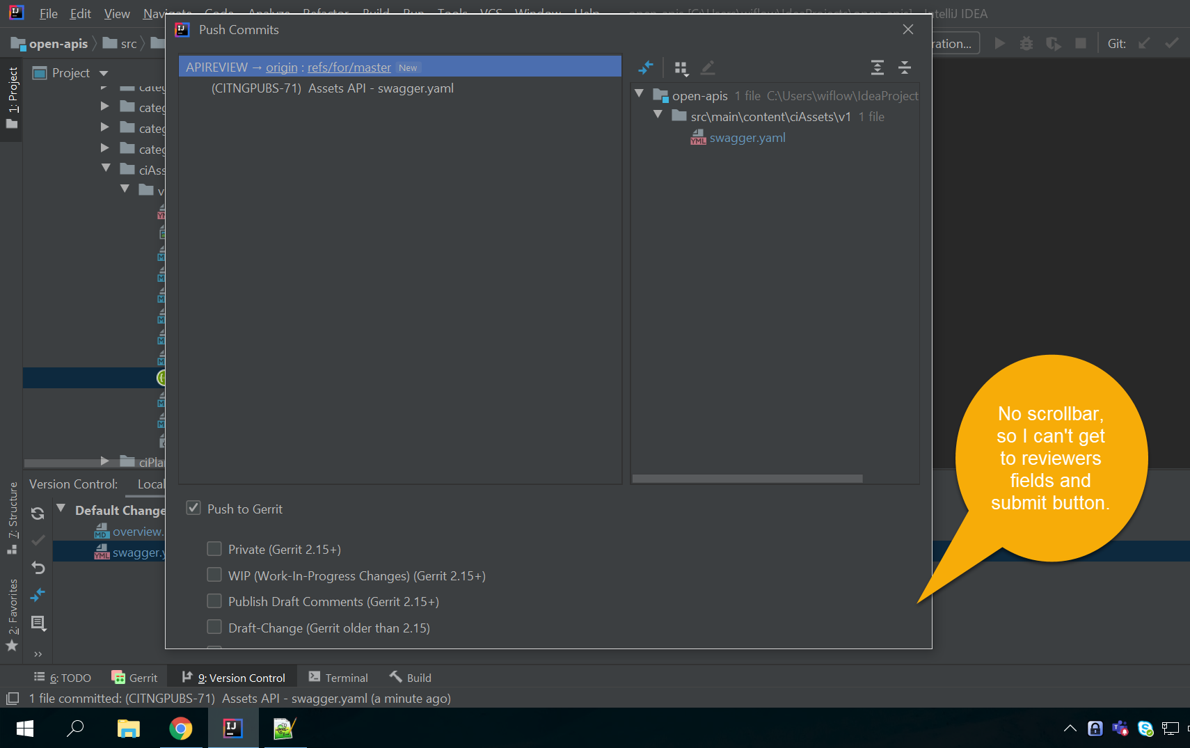 Missing scrollbar in some resolutions (with Remote Desktop) · Issue
