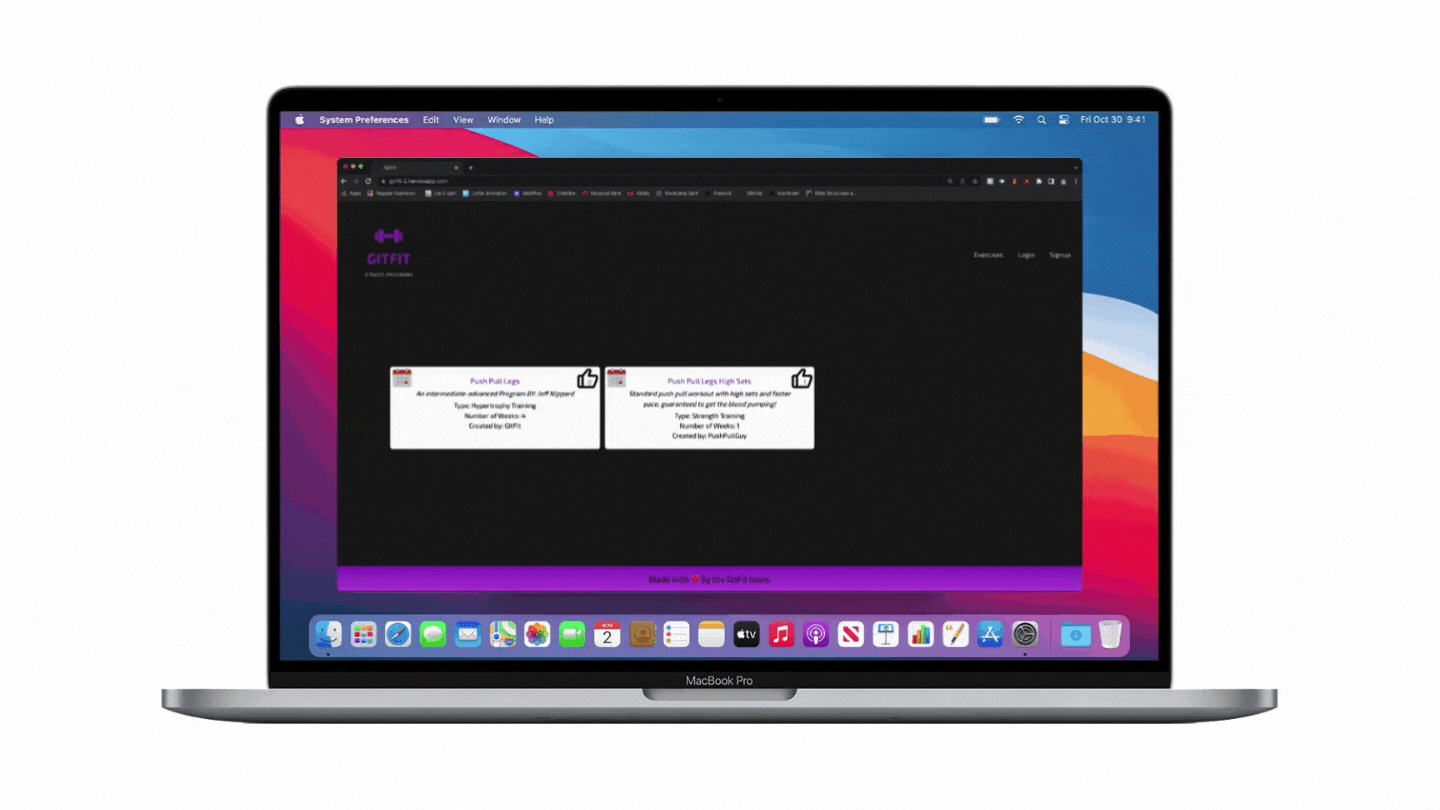 GitFit-desktop