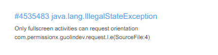 安卓8.0系统在透明非全屏的Activity里面调用会闪退 · Issue #199 · guolindev/PermissionX · GitHub