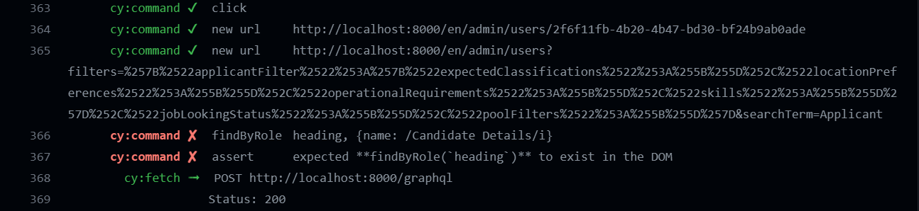 🐛 Bug - Fix admin workflows cypress tests on github · Issue #5370 ...