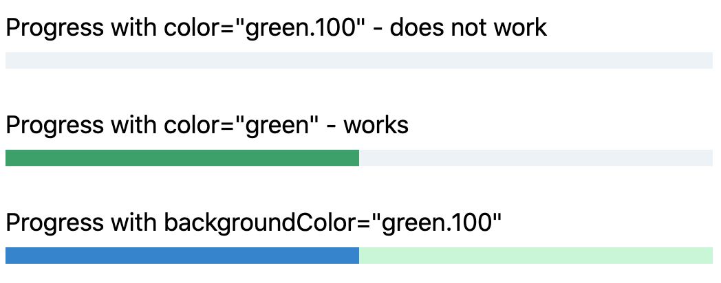 [Progress] Can't use color hues · Issue #1982 · chakra-ui/chakra-ui ...