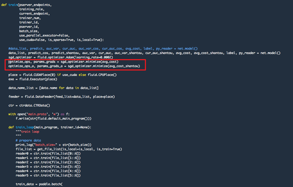在fluid中对两个loss分别计算梯度，回传更新参数 · Issue #19055 · PaddlePaddle/Paddle · GitHub