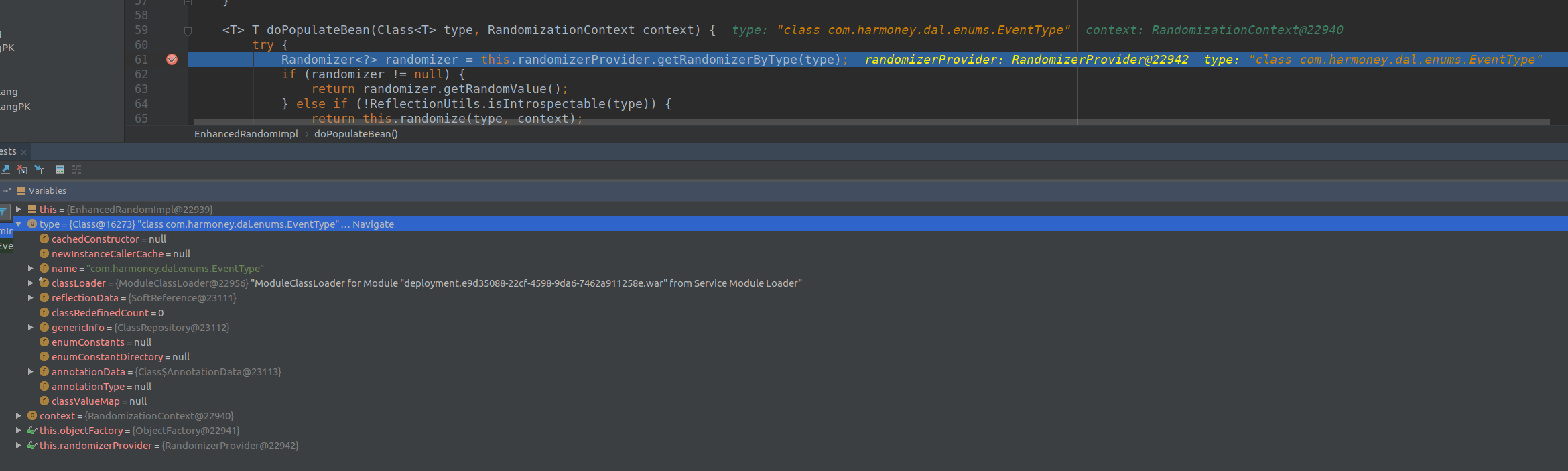 Unable to generate random instances of java default types · Issue #306 ...
