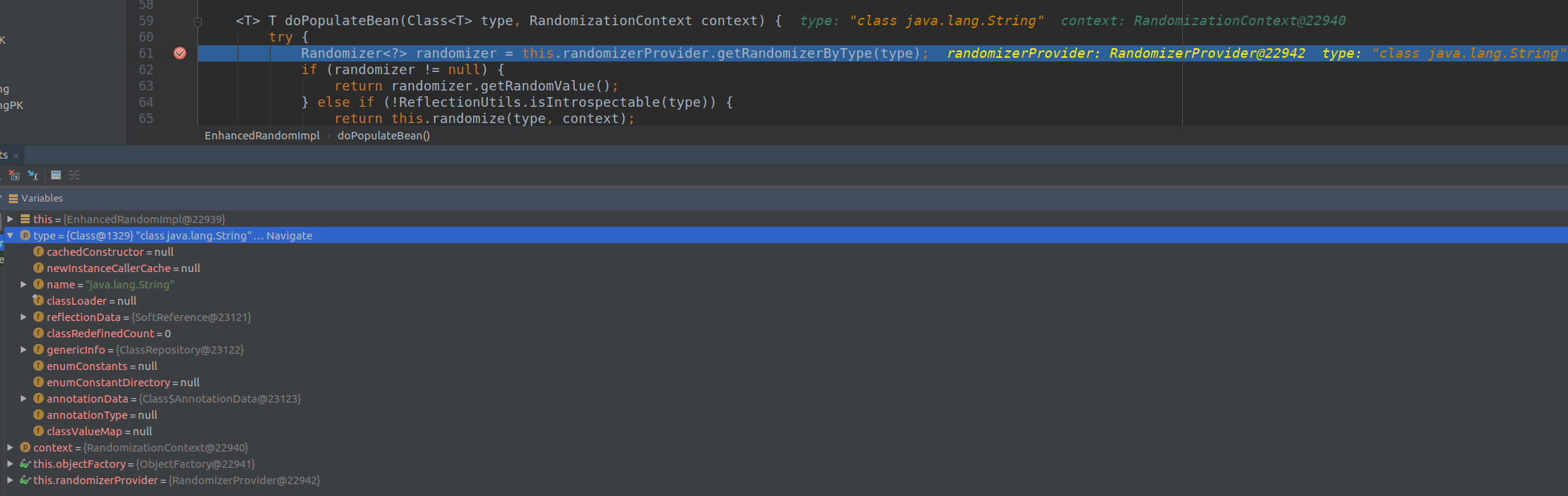 Unable to generate random instances of java default types · Issue #306 ...