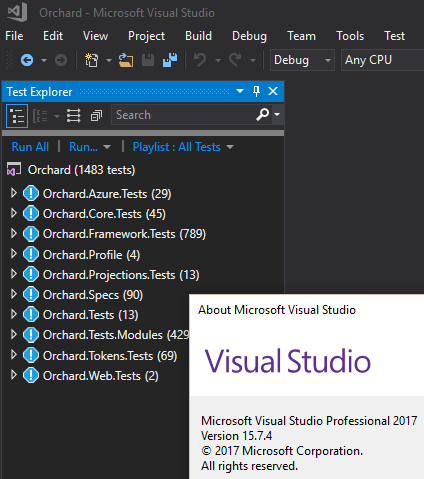 Visual Studio 2017 - Unit tests are not showing in Test Explorer ...