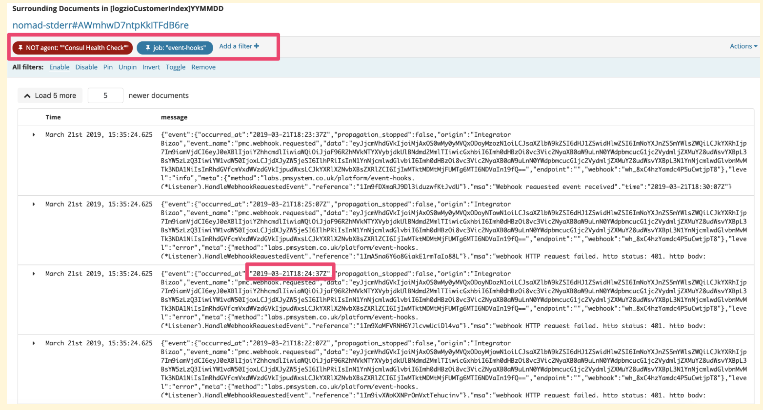 View Surrounding Documents doesn't update when changing filters · Issue ...