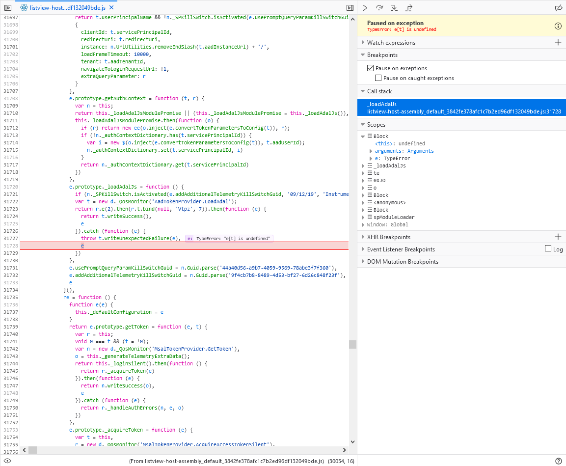 The issue with calling Azure AD secured API by using The issue with calling Azure AD secured API by using