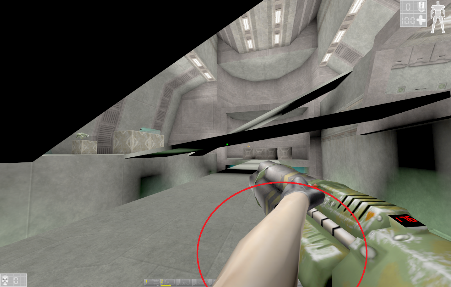 [469b] Playerhand which holds the weapon goes over the GUI · Issue #729 ...