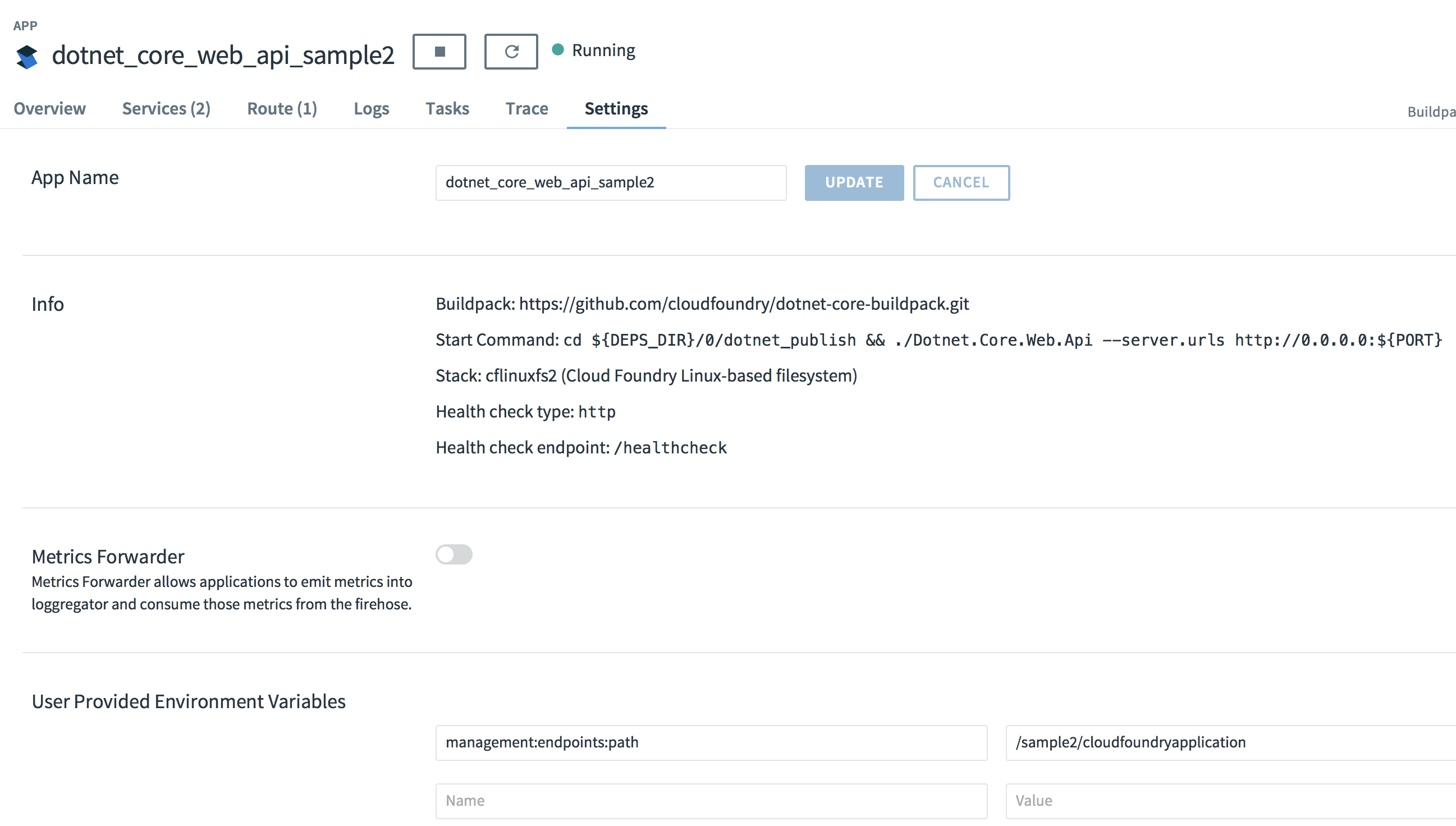  cloudfoundryendpoint Fails When Using New Routes Issue 10