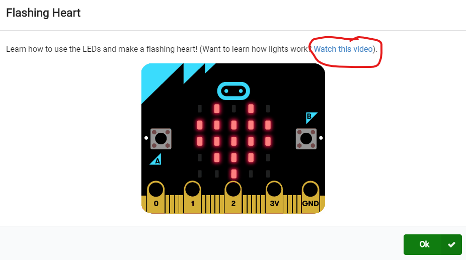 Video link should pop a tab · Issue #2717 · microsoft/pxt-microbit · GitHub
