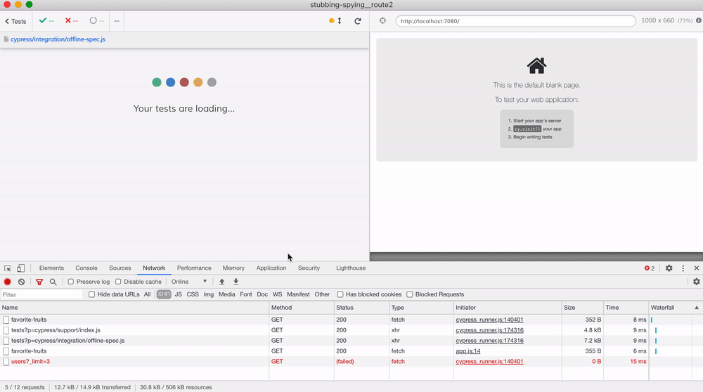says-offline-but-request-happens