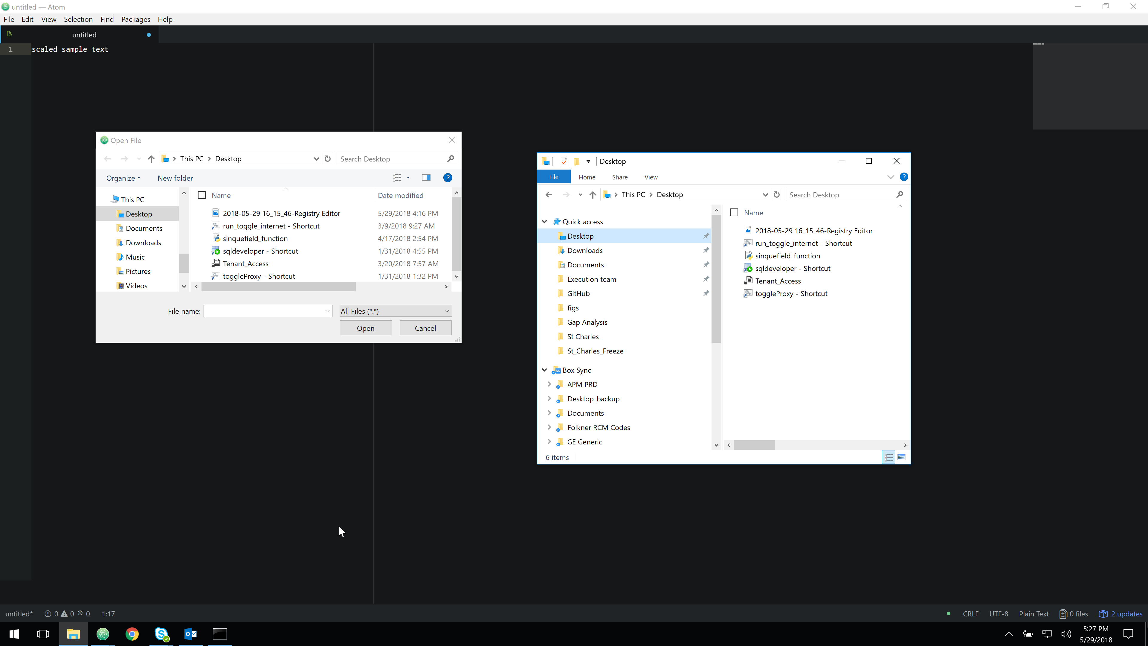 Windows 10 file dialogs don't scale with windows settings · Issue ...