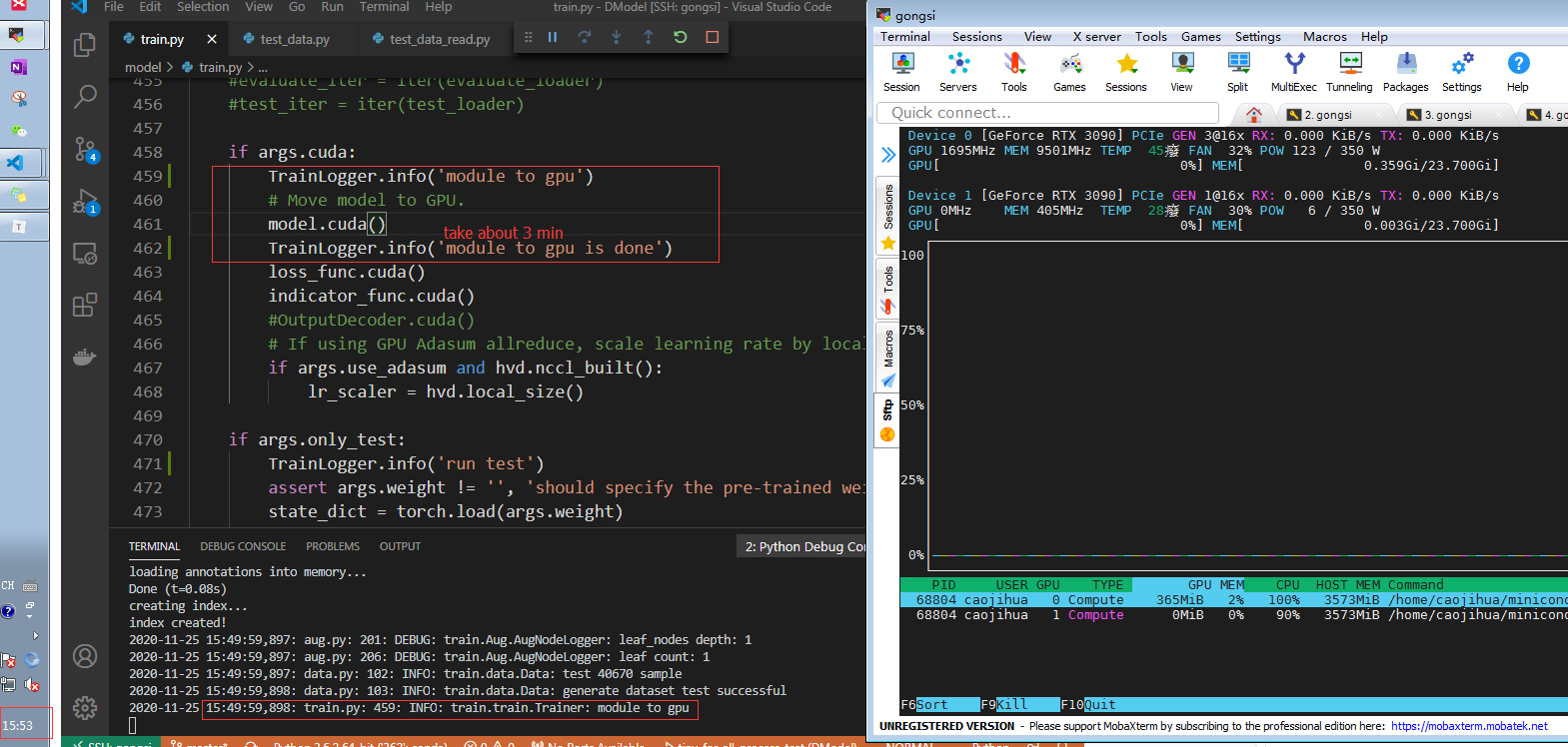 v1.7.0 block while model.cuda() · Issue #48442 · pytorch/pytorch · GitHub