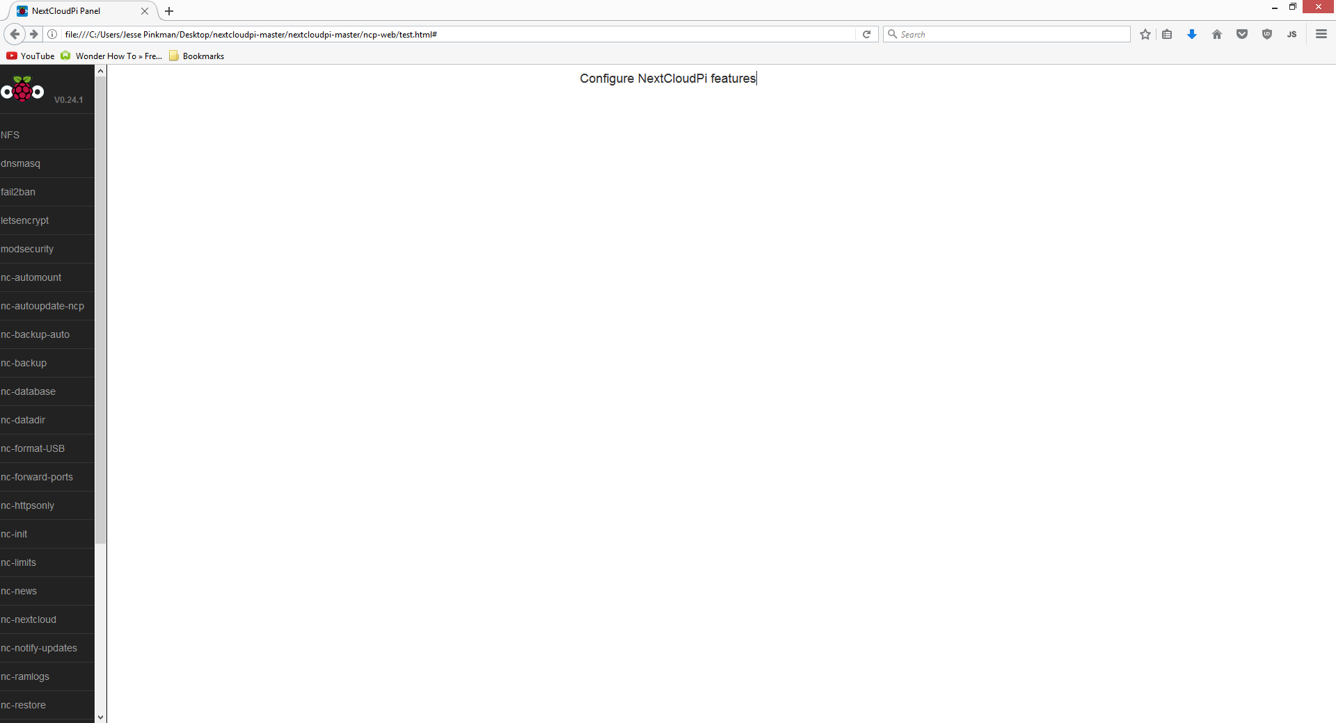 Web GUI not fully populating on mobile phone · Issue #122 · nextcloud ...