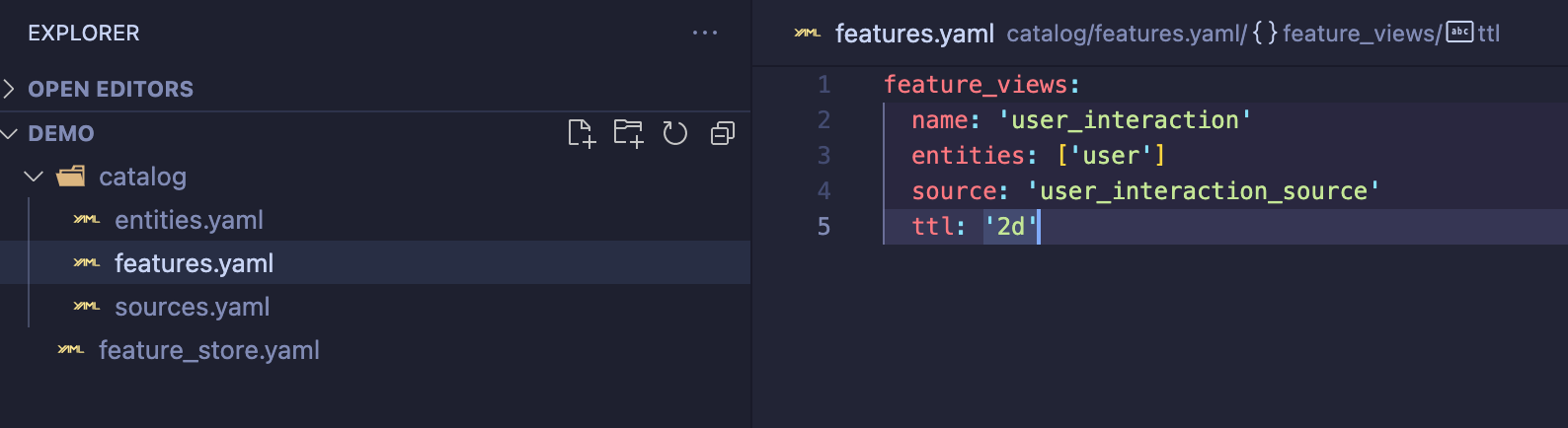 Parse feast objects from YAML catalog files · Issue #3311 · feast-dev ...