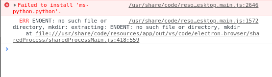 Can't Install VSCode Marketplace Extensions · Issue #88946 · microsoft ...