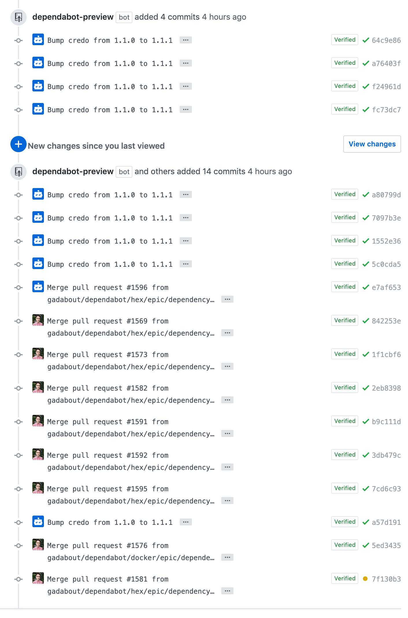 wrong commit message · Issue #660 · dependabot/feedback · GitHub