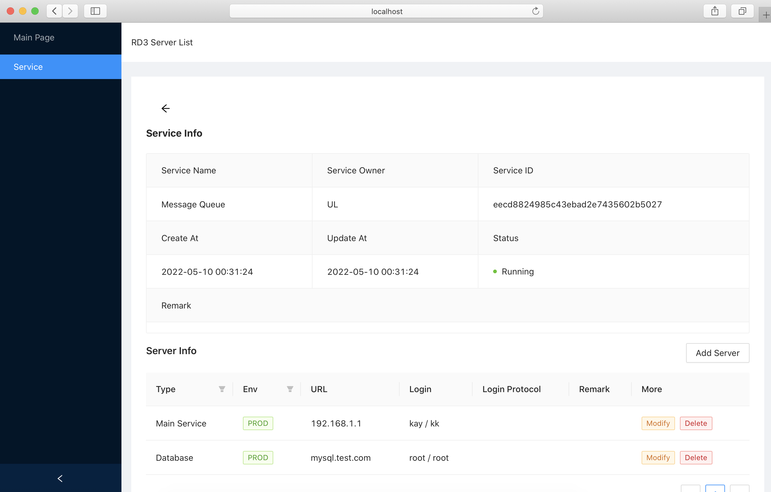 GitHub - kaiyee0/Server-Management-Template: Built with React.js and ...