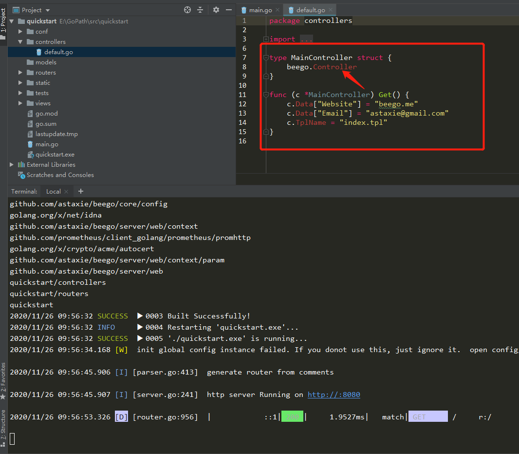 bee run · Issue #740 · beego/bee · GitHub
