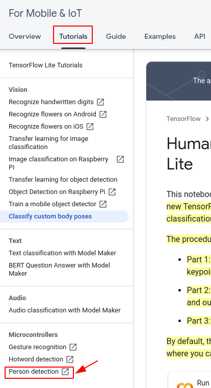 Tutorial link is missing · Issue #52321 · tensorflow/tensorflow · GitHub