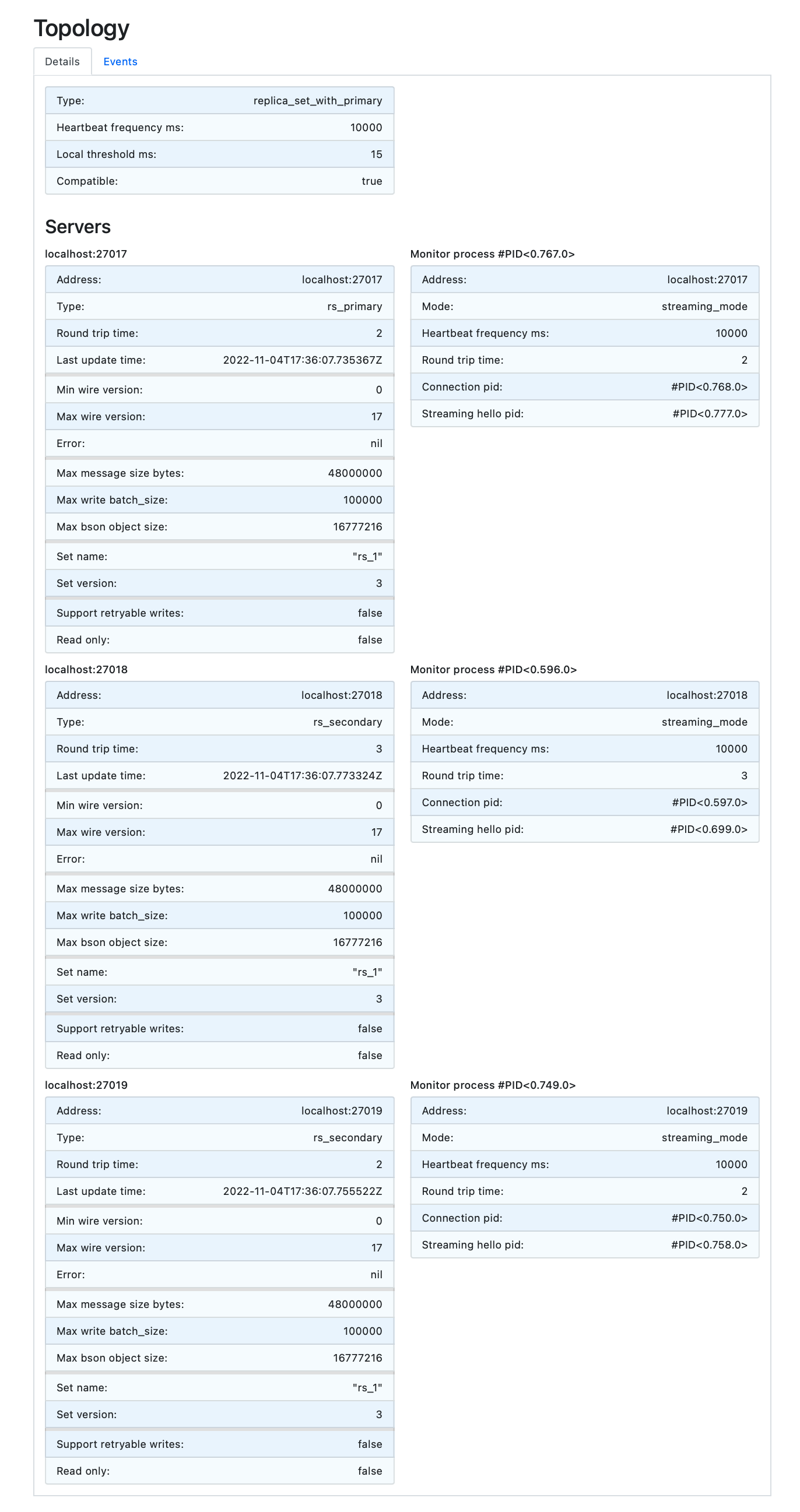 mongo replica set setup with docker compose and shell, for mongo ...