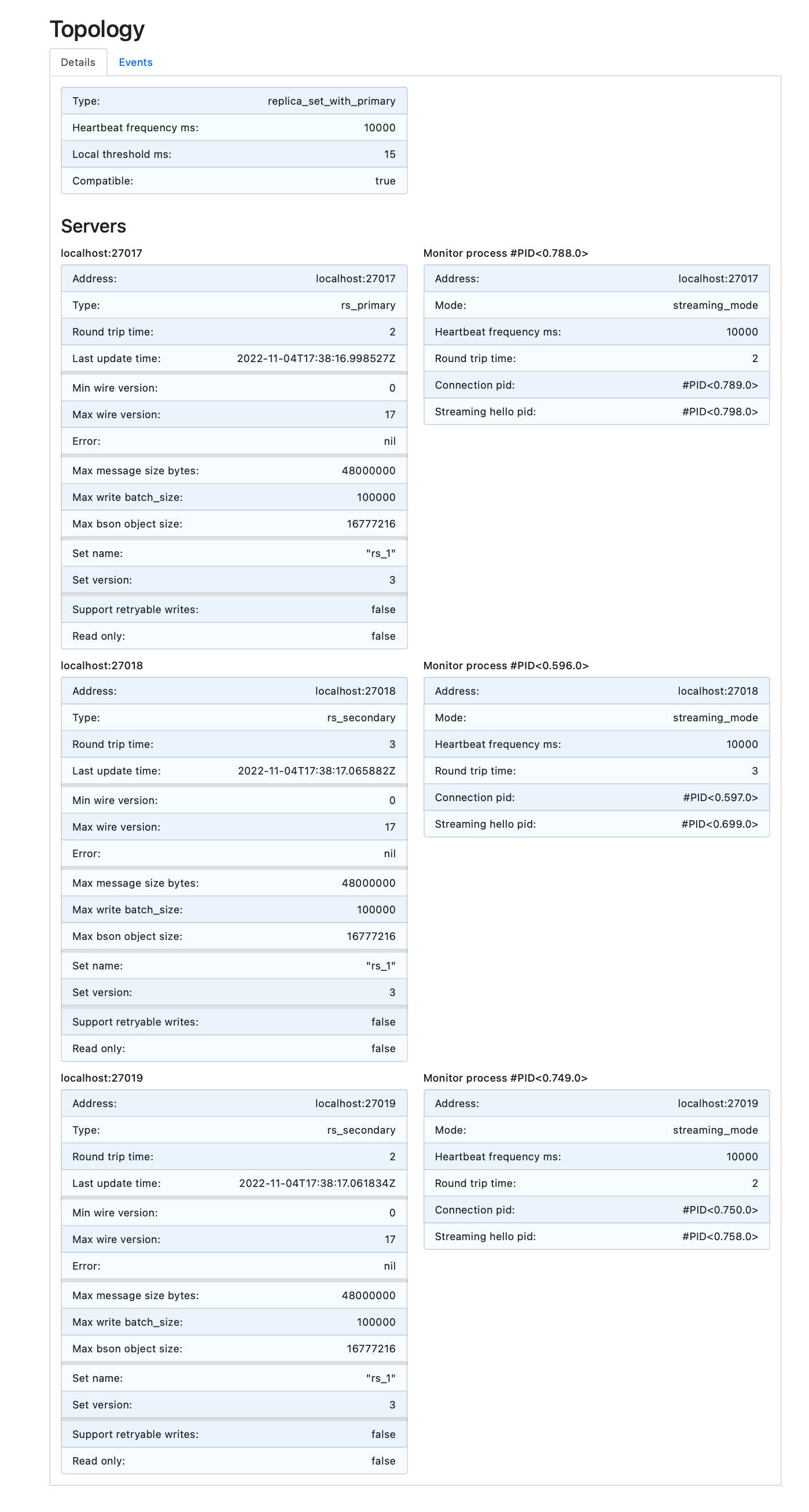mongo replica set setup with docker compose and shell, for mongo ...