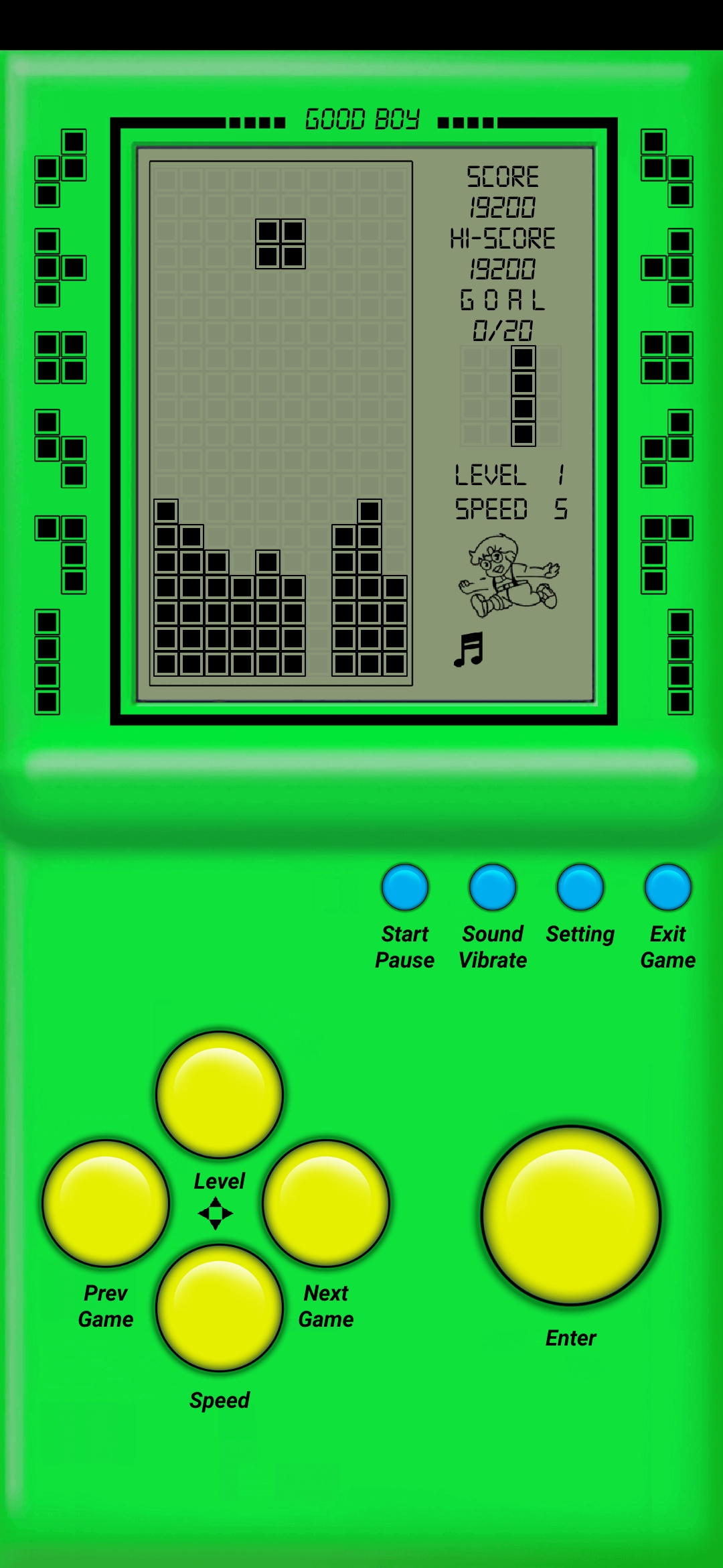 GitHub - qinglanyu/BrickGame: A brick game running on Android or ...