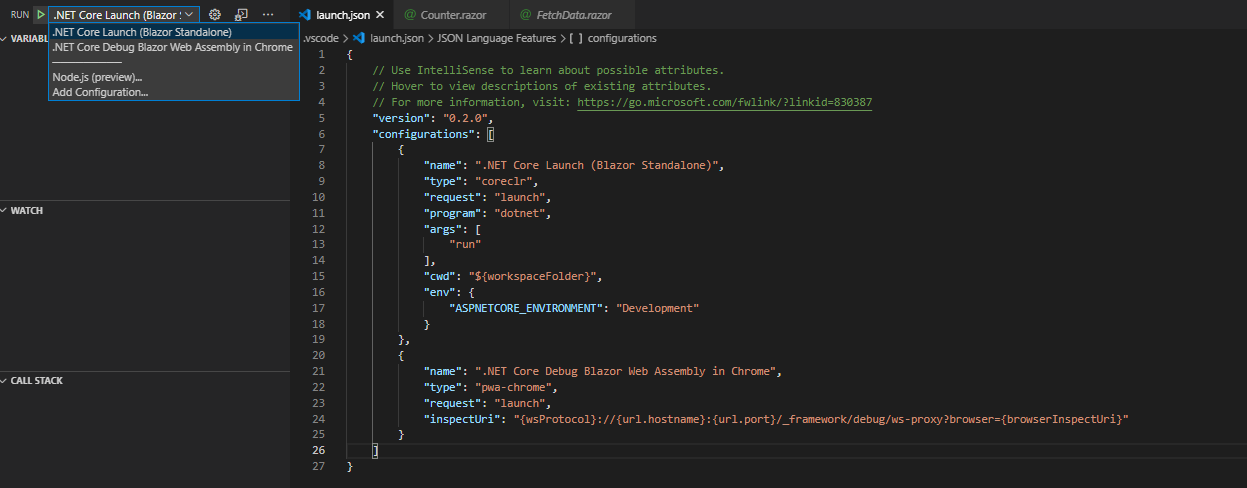 Not able to debug blazorwasm project in VSCode · Issue #28755 · dotnet ...
