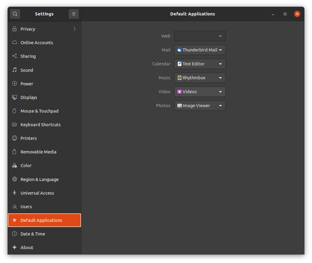 Unavailable as default application in Ubuntu 20.04.2 LTS · Issue 236