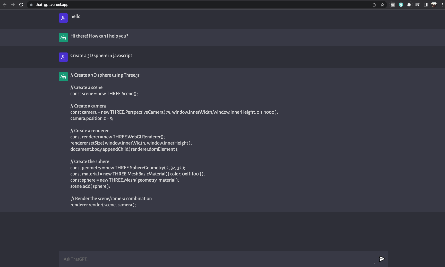 GitHub - blakecpowers/ThatGPT: Intelligent Chatbot service using OpenAI ...