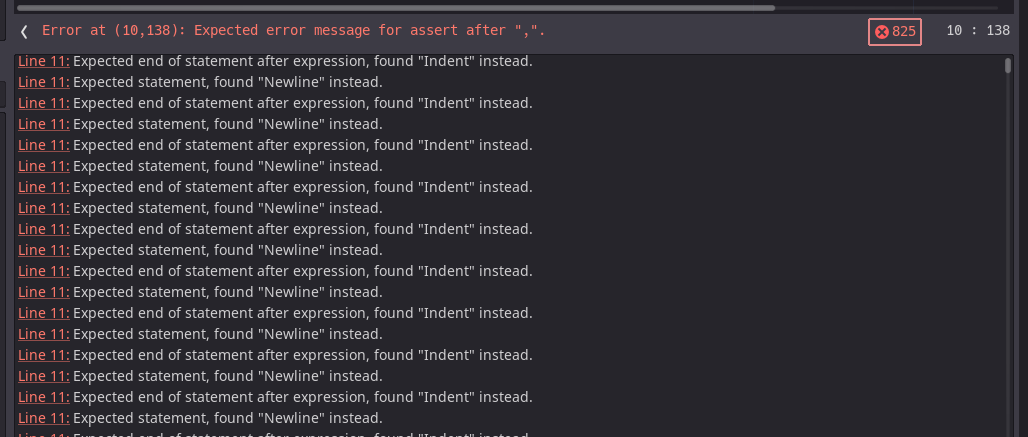 One line of code generates hundreds of errors · Issue #53345 ...