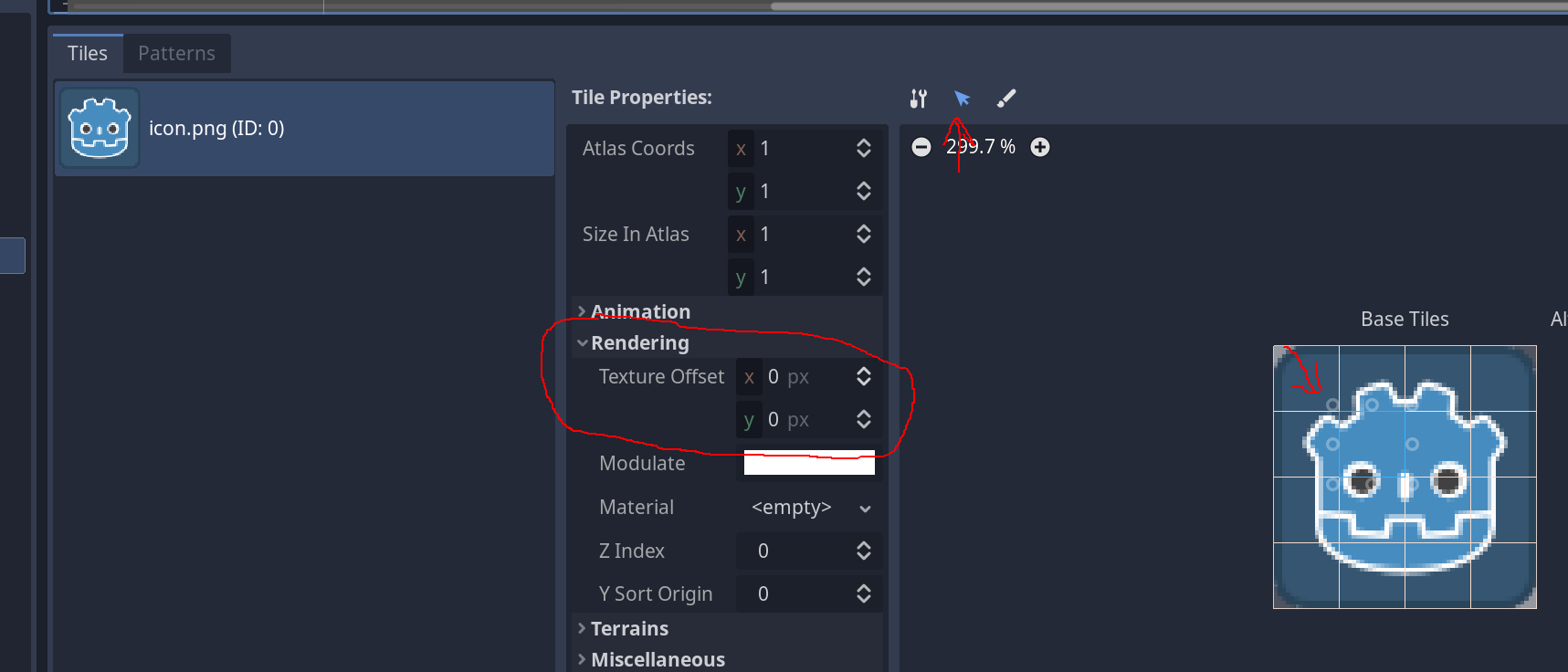 Why is this tile_origin setting option missing? · Issue 68401 · godotengine/godot · GitHub