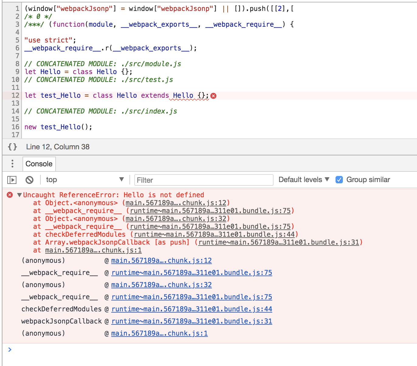 Module lookup broken when classname has the same name · Issue #6688 ...