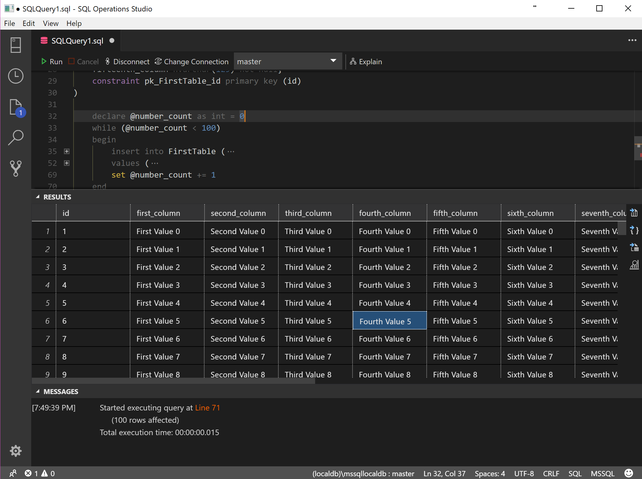 messagesupmorerows