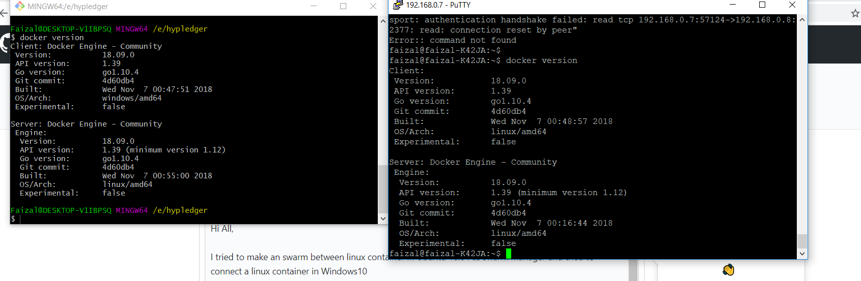 Ubuntu 16.04 and Win10 as Leader and Manager · Issue #2916 · docker ...