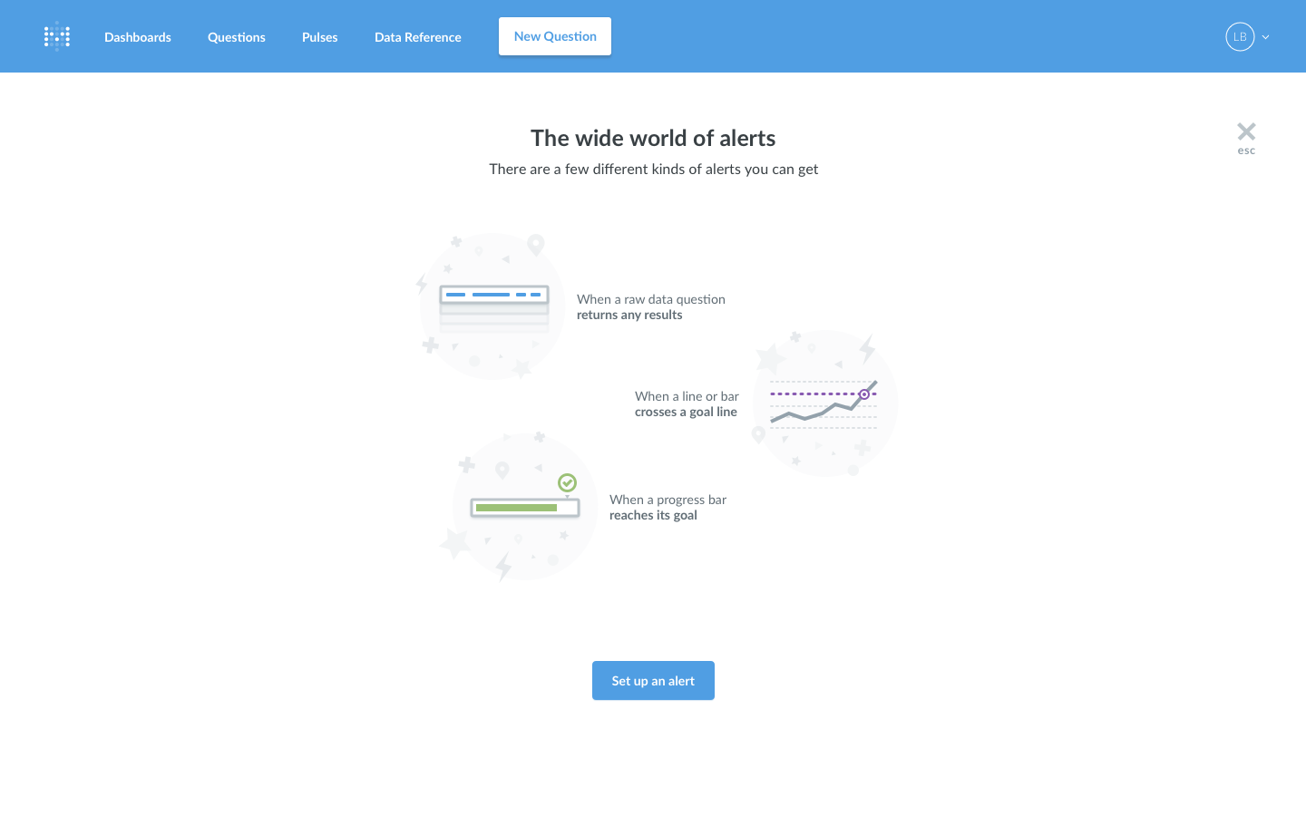 Designs for Alerts feature · Issue #6261 · metabase/metabase · GitHub