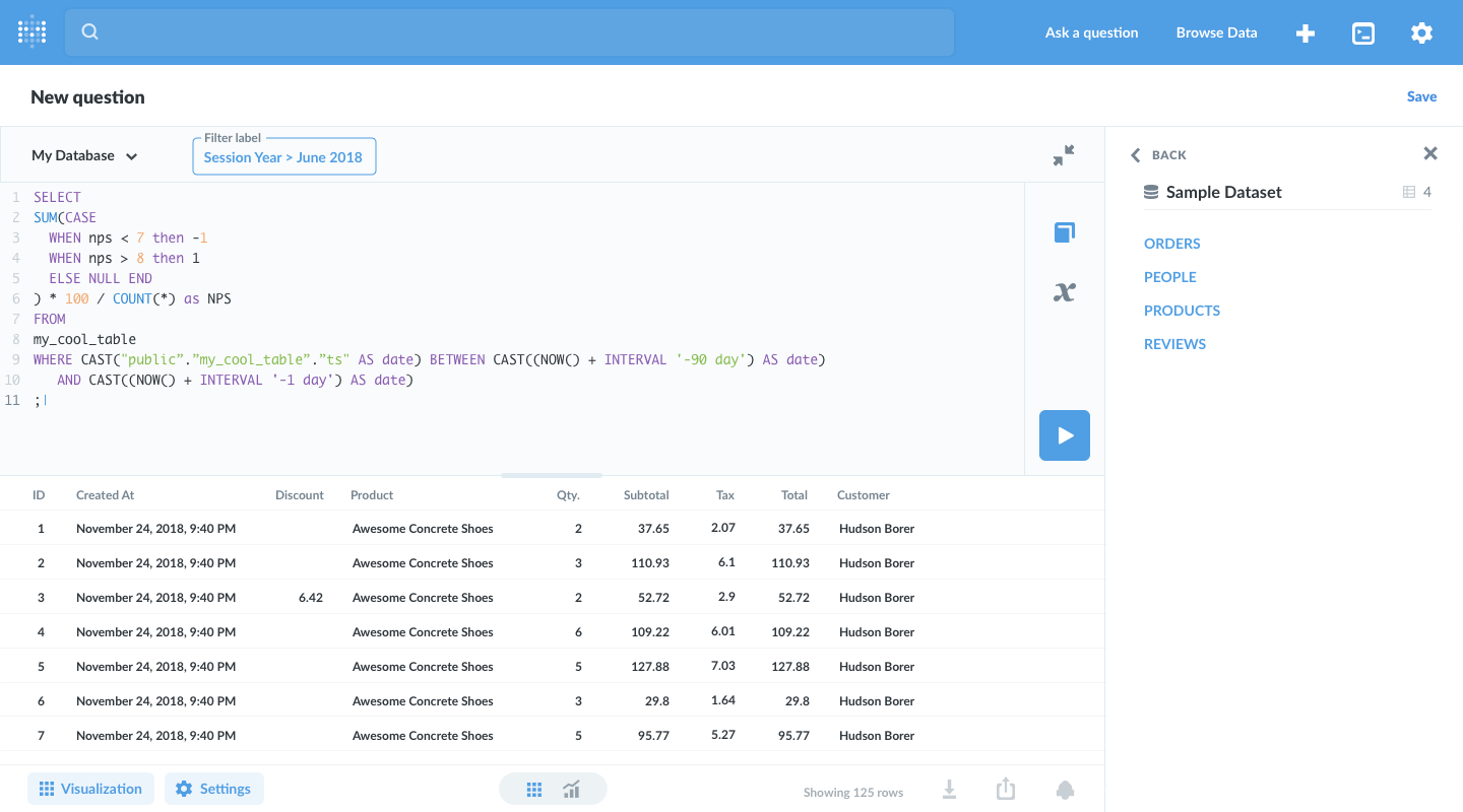 Improve UX while editing SQL/native queries · Issue #11361 · metabase ...