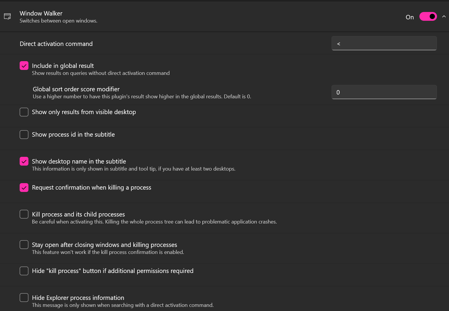 PowerToys Run uses 100 of cpu and ram when using window walker plugin. · Issue 19568
