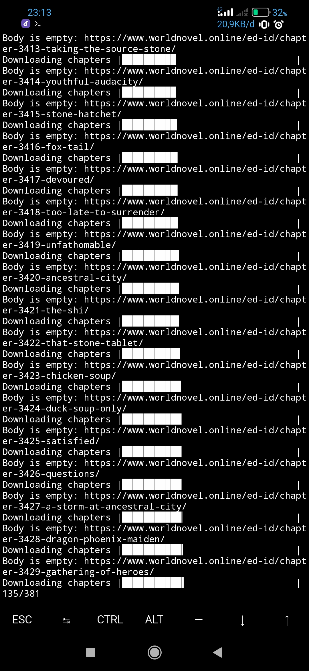 body is empty · Issue 890 · dipubd/lightnovel