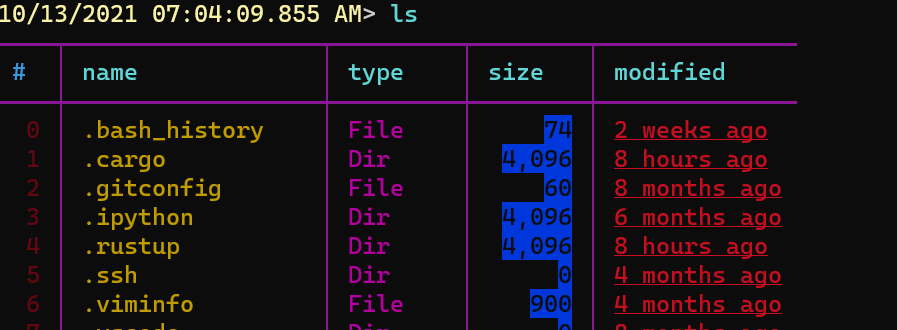 Ls Colors Examples Can ls output both different color for directory and normal file ...