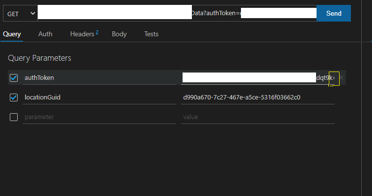 Query parameter that ends with '=' gets cleared · Issue #166 ...