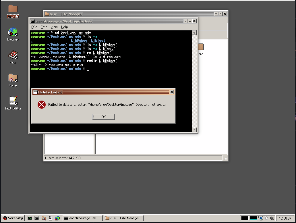Kernel FileManager: Large deletes sometimes fail due to filesystem ...