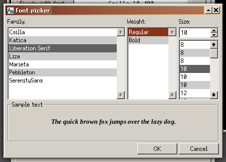 LibGfx: Fonts with multiple variants confuse the font picker · Issue ...