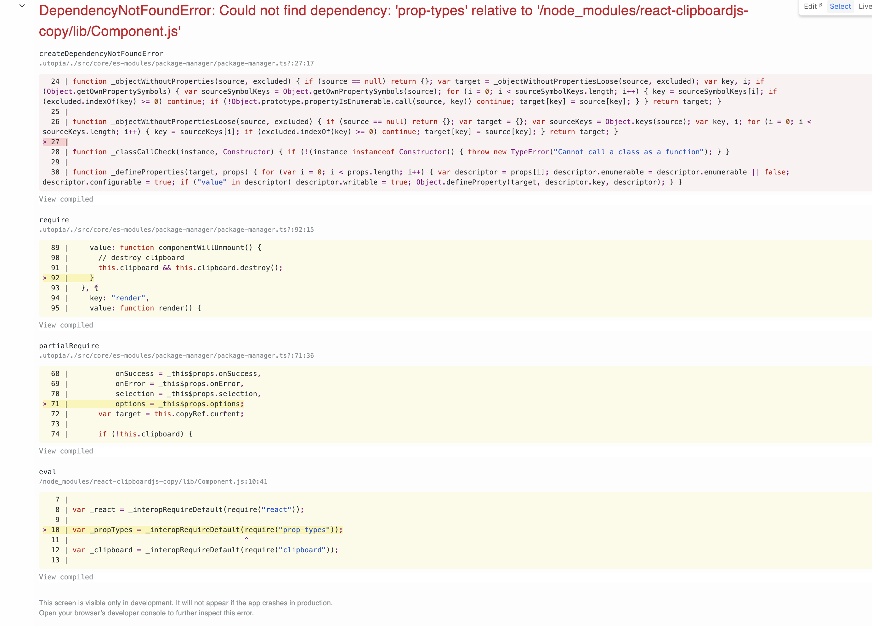 Tracking topic: Transitive devDependencies · Issue #2014 · concrete ...