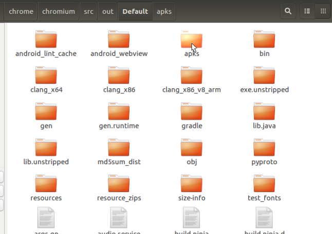 Generate for android stuido · Issue #27 · kuoruan/Chromium-Android · GitHub