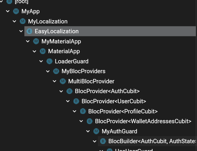 MultiProvider like MultiBlocProvider is bloated in inspection tree ...