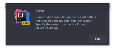 IDEA Import misconfigures output path of module for sourceSet marked as ...